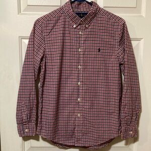 Ralph Lauren Boys Classic Button Up Poplin Shirt
Size Large 14/16